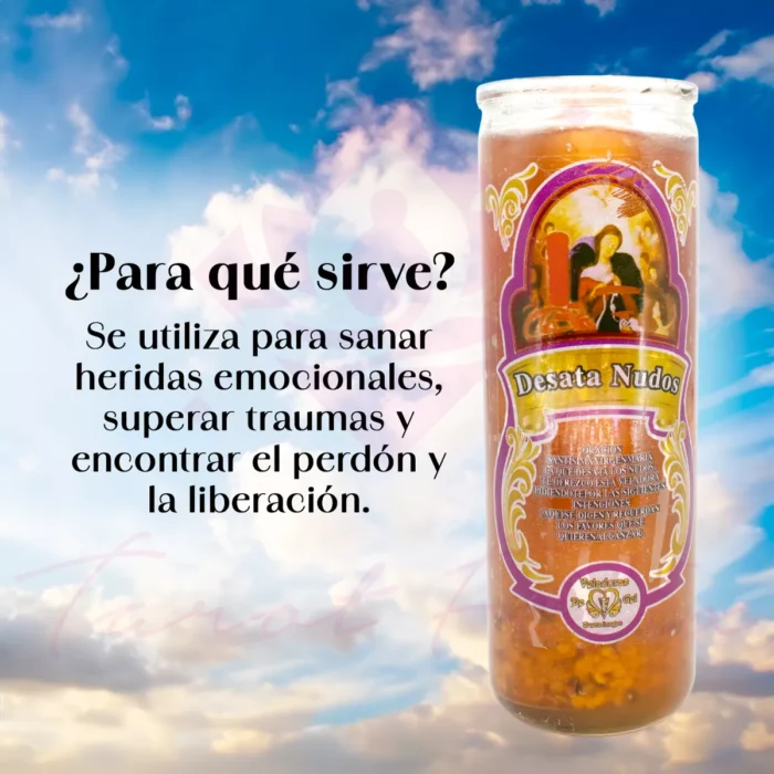 Veladora Gel Desata Nudos Libera Bloqueos Y Obstaculos 1