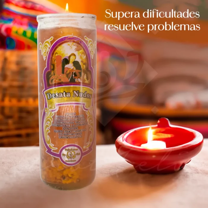 Veladora Gel Desata Nudos Libera Bloqueos Y Obstaculos 2