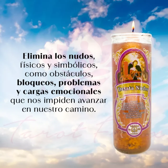 Veladora Gel Desata Nudos Libera Bloqueos Y Obstaculos 3
