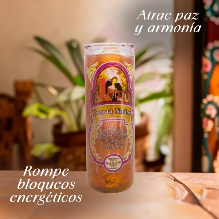 Veladora Gel Desata Nudos Libera Bloqueos Y Obstaculos 4