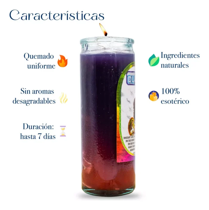 Veladora Gel Eleggua Abrecaminos Proteccion Ofrendas Elegua 1