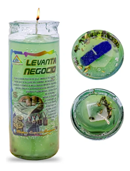 Veladora Gel Levanta Negocio Atrae Clientes