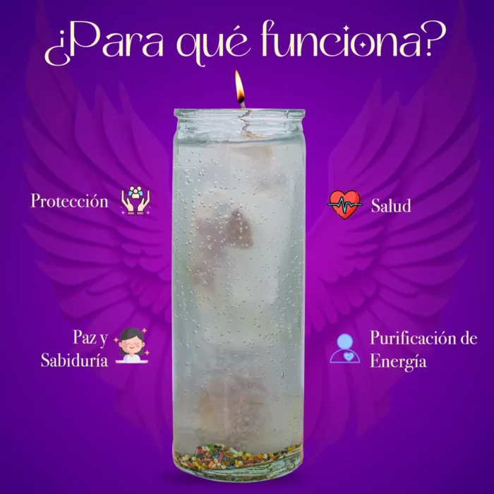 Veladora Gel San Miguel Arcangel Proteccion 1