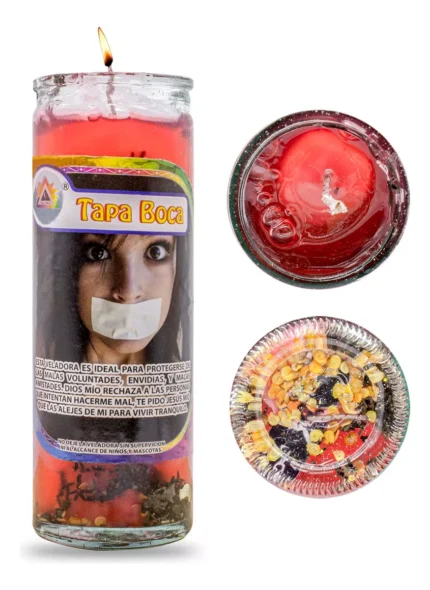 Veladora Gel Tapa Boca Protección Energética