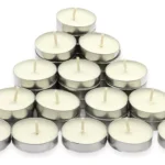 Velas tealights blancas – pack flotante para rituales y altares