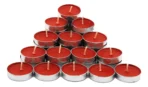 Velas tealights flotantes – pack de 50 piezas con lámina metálica