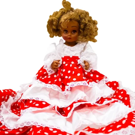 Muñeca Gitana Espiritual Santería Y Palería Protección 36cm