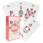 tarot kawaii mazo 78 cartas ilustrado adorable simbólico