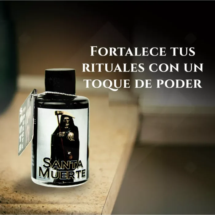 Aceite Espiritual Santa Muerte Negra Rituales Consagración - Image 4