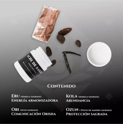 polvo ritual para ofrendas y peticiones