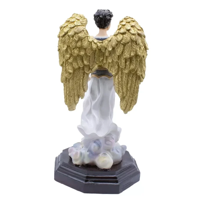 Arcángel Gabriel 33 cm, escultura de mensajes y revelación - Image 3