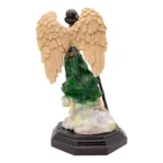 Arcangel San Rafael Angel Escultura 35 Cm Ojo De Vidrio. - Image 3