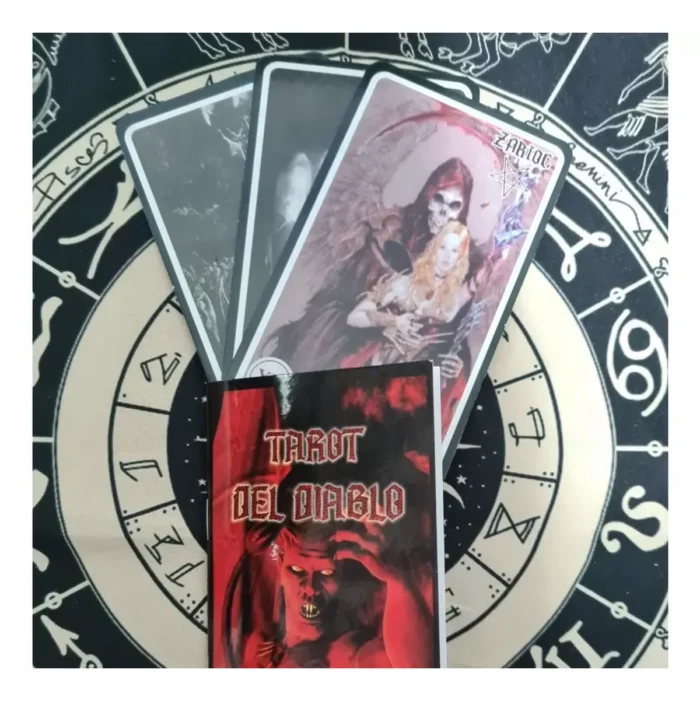 Tarot del Diablo 53 cartas plastificadas guía - Image 2