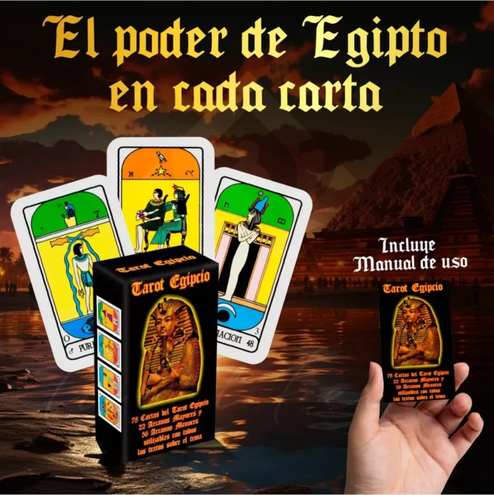 Baraja Tarot Egipcio 78 cartas conoce tu destino - Image 7
