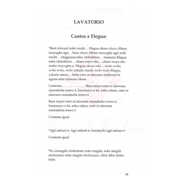 Cantos De Los Orishas: Lavatorio Y Ozain Completo - Image 2