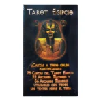 Cartas Tarot Egipcio 78 guía impresa esotérica