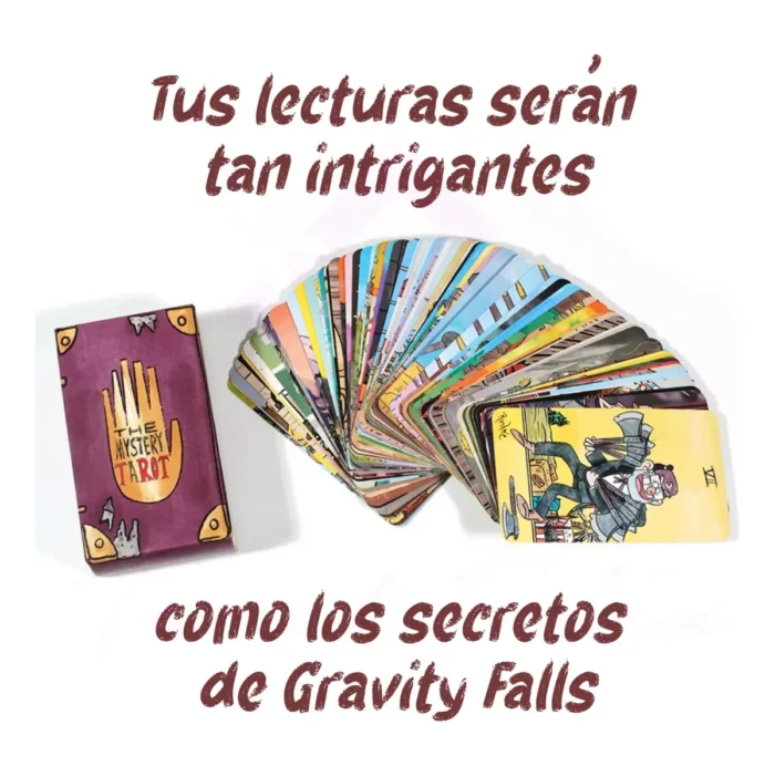 Tarot Gravity Falls 78 cartas, misterio simbólico y aventura esotérica - Image 3