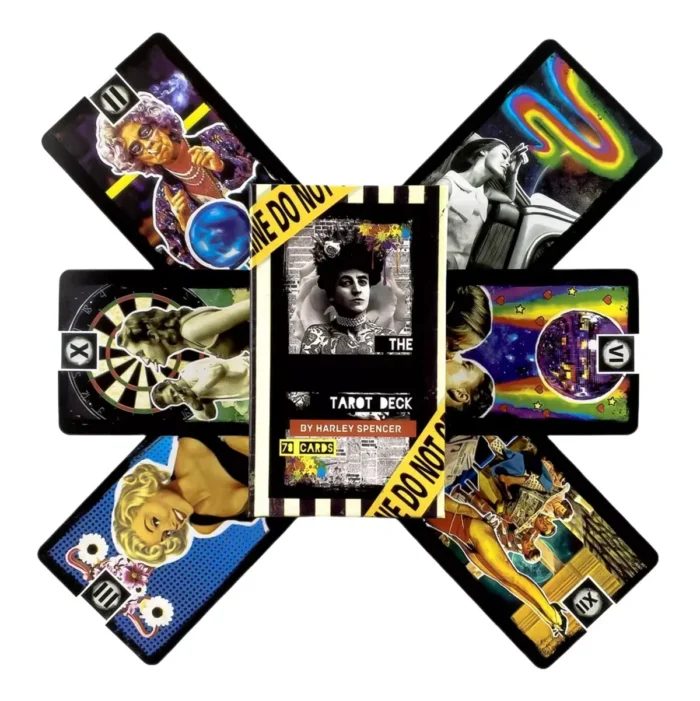 Cartas Tarot Rider Badass guía PDF retro urbano - Image 4
