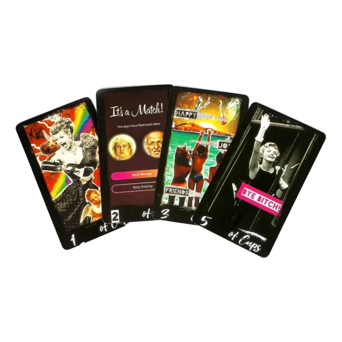 Cartas Tarot Rider Badass guía PDF retro urbano - Image 7