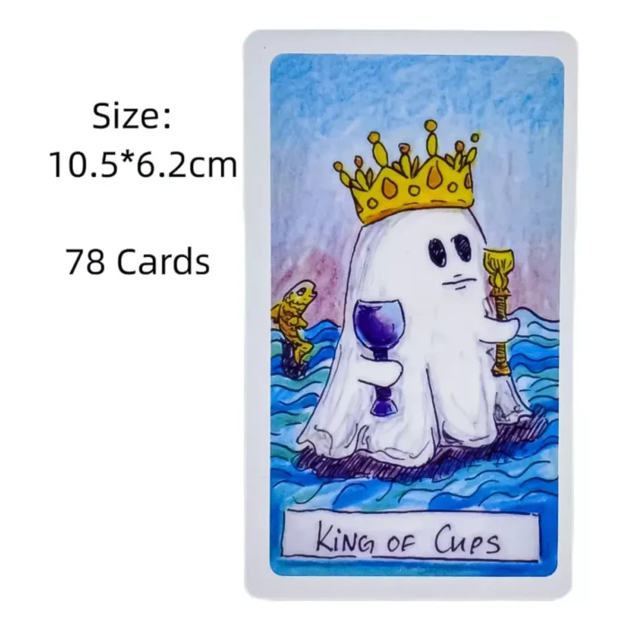 Cartas Tarot Cute Ghost Rider guía PDF emotiva - Image 2