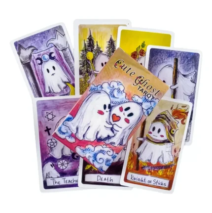 Cartas Tarot Cute Ghost Rider guía PDF emotiva