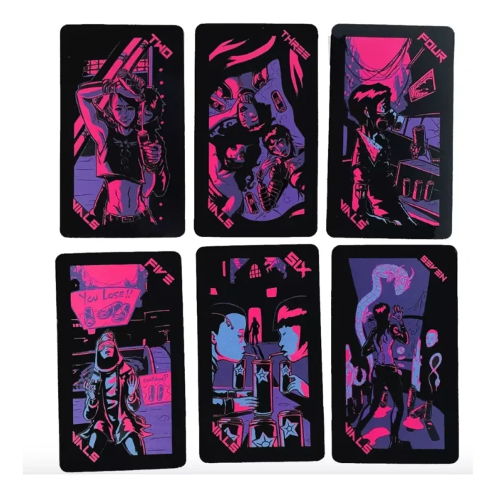 Tarot Neon Moon Rider Waite guía PDF español - Image 3