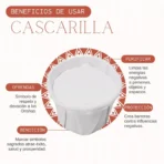 Cascarilla original santería 12 pzs, huevo y agua bendita - Image 4