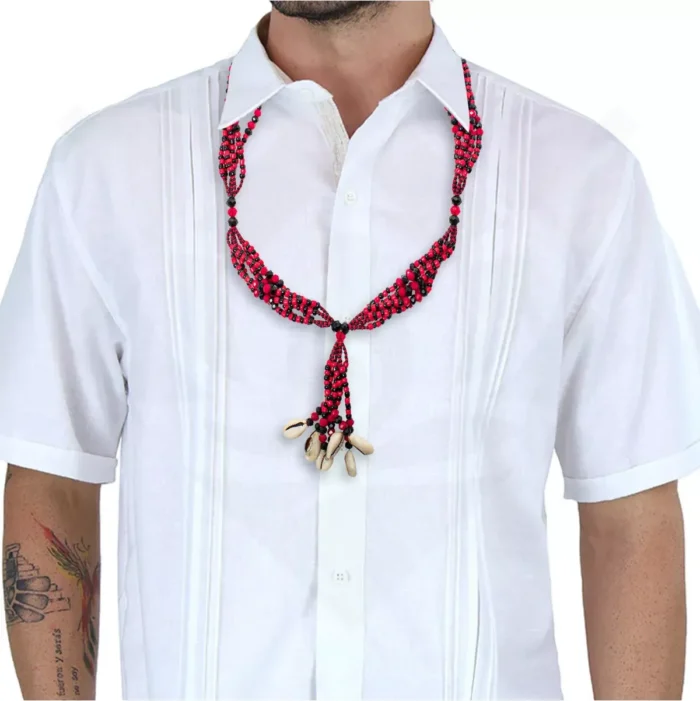 Mazo Elegguá carro 47 cm, collar ritual 6 hilos - Image 3