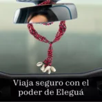 Mazo Elegguá carro 47 cm, collar ritual 6 hilos - Image 8