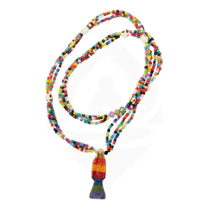Collar Rosario Santa Muerte 7 Potencias Ritualizado 1