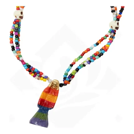 Collar Rosario Santa Muerte 7 Potencias Ritualizado