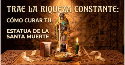 Cómo curar tu estatua de la Santa Muerte