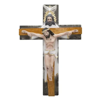 Crucifijo Santísima Trinidad 45 cm