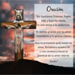 Crucifijo Santísima Trinidad 45 cm, símbolo de fe y protección - Image 8