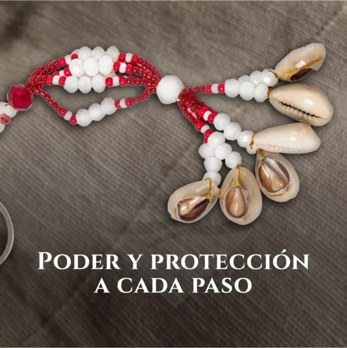 Llavero Shangó, amuleto ritual de fuerza y amor - Image 3