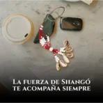 Llavero Shangó, amuleto ritual de fuerza y amor - Image 7
