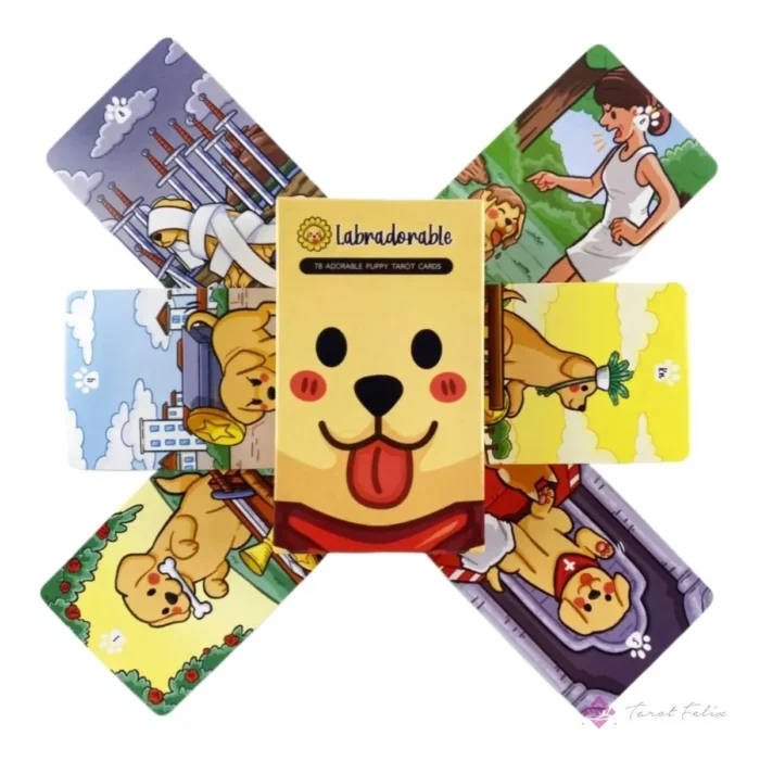 Cartas Tarot Labradorable Perritos (Rider) + Ebook Español - Image 4