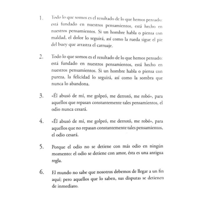Libro El Dhammapada Las Enseñanzas De Buda Filosofía Hindú - Image 4