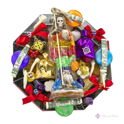 Semillero Abundancia Santa Muerte 7 Potencias Reversible