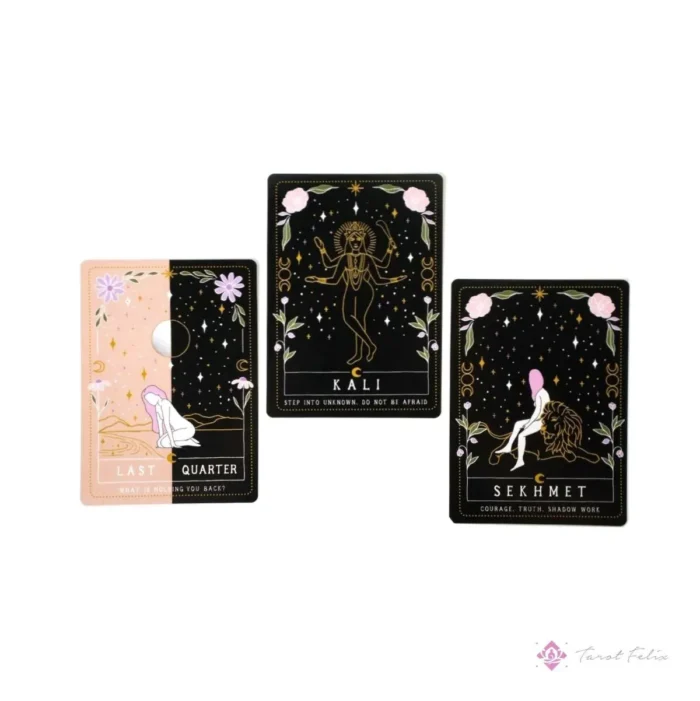 Oraculo Tarot Juvenil Moon Witches Brujas Lunares 42 Cartas - Image 4