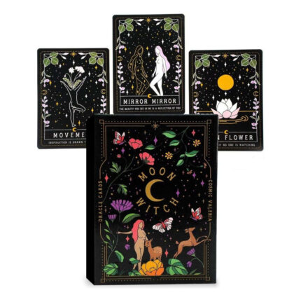 Tarot 42 Cartas Baraja Juvenil Moon Witches Brujas Lunares