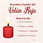 velón esotérico para unión y atracción