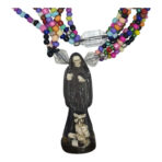 Collar Mazo Personal Santa Muerte Negra Protección Enemigos - Image 4