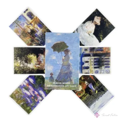 Cartas Tarot De Monet Impresionista Artistico Ilustrado