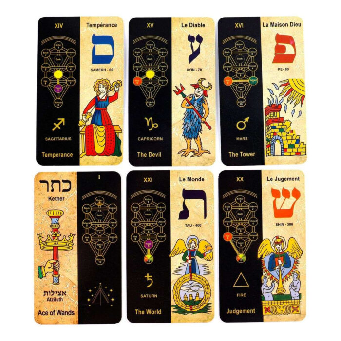 Oraculo Cartas Tarot Kabalistico Tarot Kabbalistic Tarot Cab - Image 10