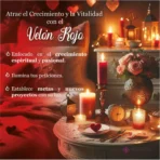 Vela Roja Esotérica 10 cm, amor, atracción y energía simbólica - Image 7