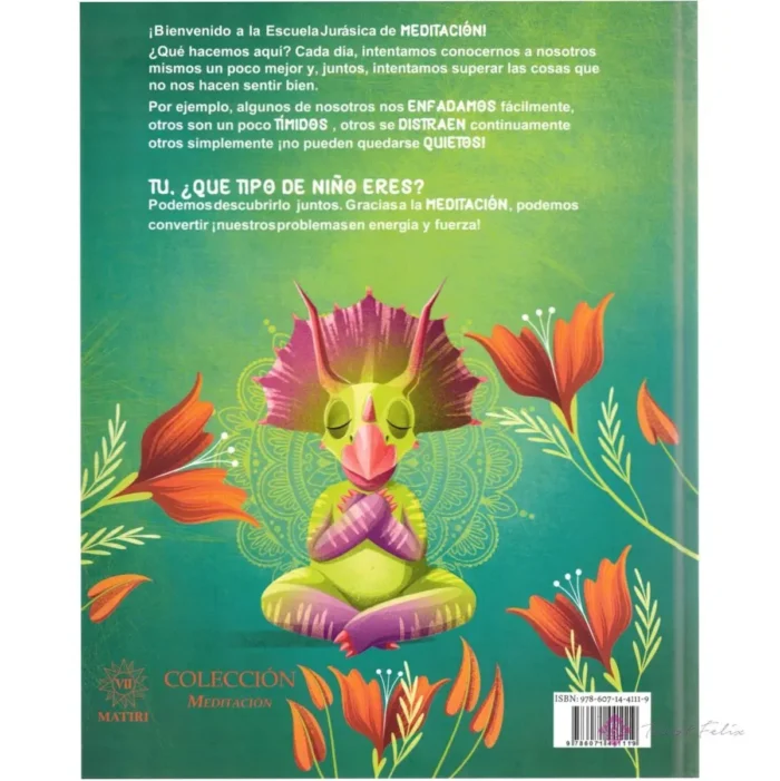 Libro Dino Meditación Yoga Relajación Aprendizaje Para Niños - Image 6