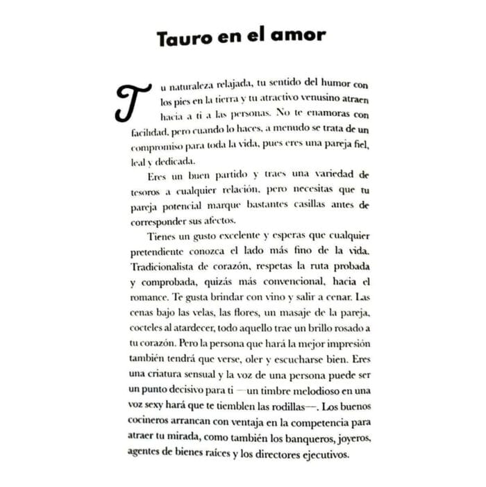 Tauro Signos Zodiacales Libros De Astrología Compatibilidad - Image 8