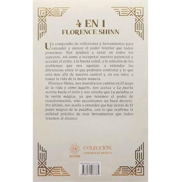 Metafísica 4 En 1 Florence Scovel Shinn Superación Personal - Image 10