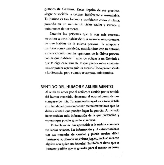 Geminis Signos Zodiacales Libro De Astrología Compatibilidad - Image 6